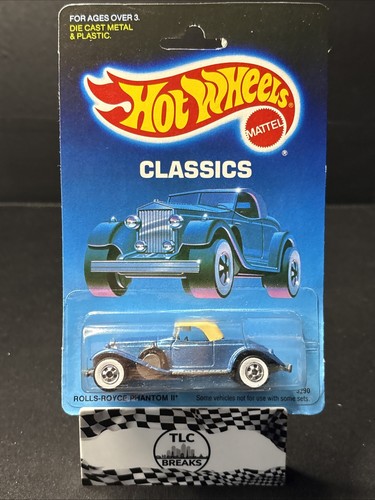 Vintage 1987 hot - wheels, rolls