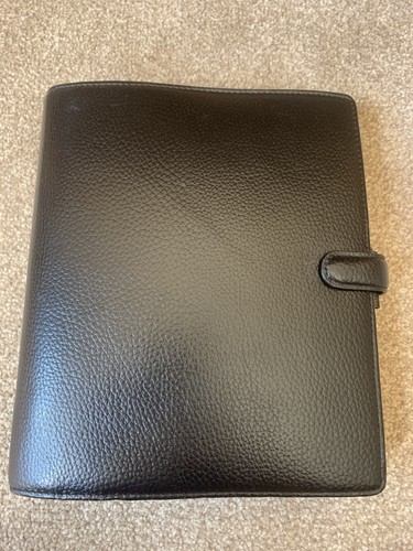 Vintage filofax finsbury - finsbury, black