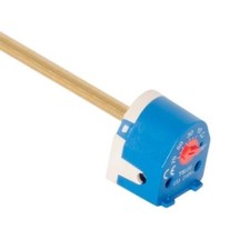 18 Inch Immersion Heater Thermostat | Resettable Cut-out 