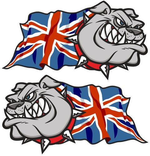 Handed pair british bulldog - handed,