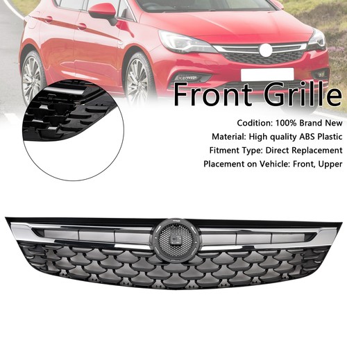 Black chrome front bumper - black,