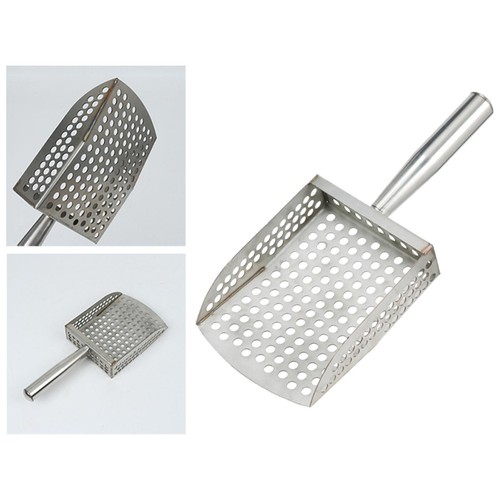 Stainless steel sand scoop - stainless,