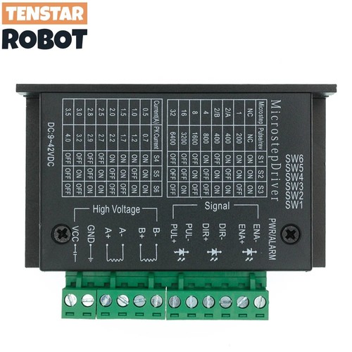 Tb6600 stepper motor driver - motor, 4a