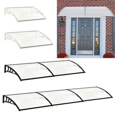 Door Canopy Roof Awning Shelter Porch Front Back Outdoor Patio Shade Rain Cover