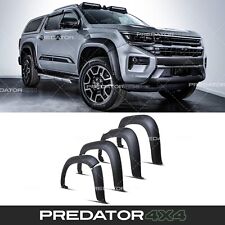 MATTE BLACK WIDE WHEEL ARCHES OEM STYLE FENDER FLARES FOR VW AMAROK MK2 2023+