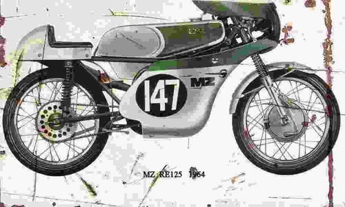 Re125 1964 aged - 1964,