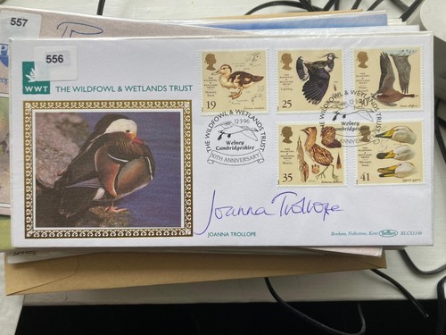 Joanne trollop signed 1996 wwf - signed,