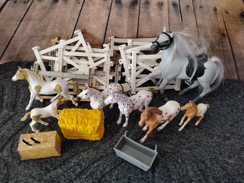 Horses with fencing great - with,