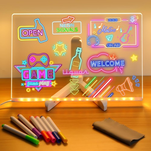 Note board led drawing - led,