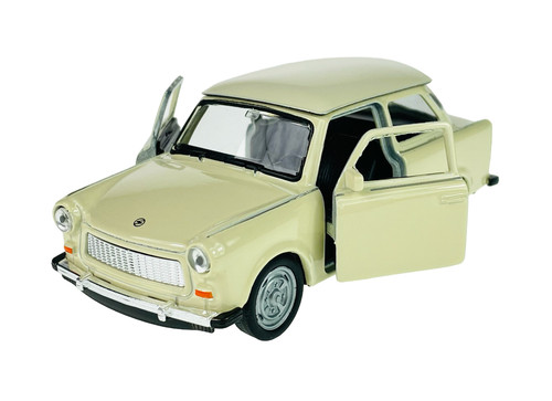 Welly trabant 601 beige 34 - trabant, 1:34