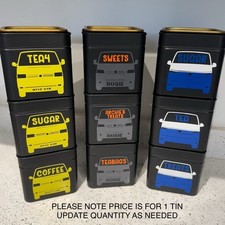 Camper Storage Tin Jar