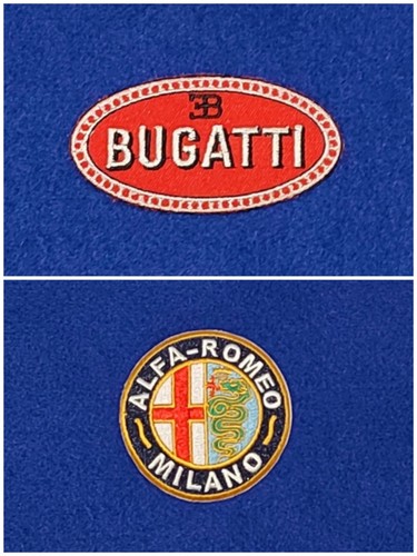 Pair motor racing patches - pair, of