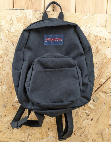 Jansport black daypack - black,