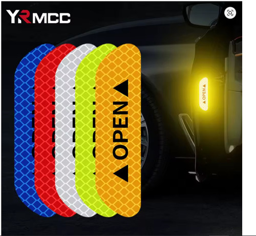 4pcs reflective car - 4pcs, door
