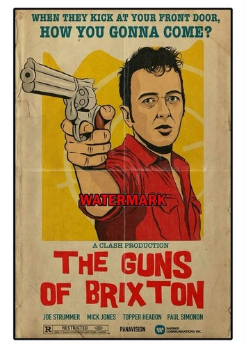 Punk rock poster - poster,