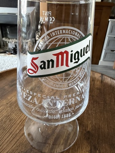 San miguel pint glass - miguel,