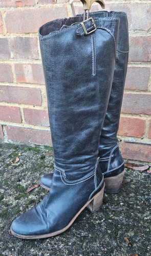 Vero cuoio knee high - cuoio,