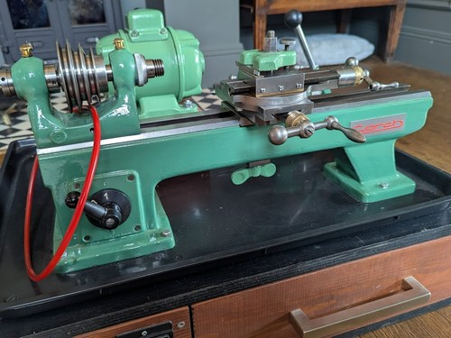 Lorch vtg watchmakers lathe - lorch,