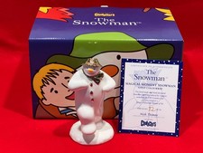 Coalport The Snowman Figure LIMITED EDITION OF 50 Magical Moment - With Gold