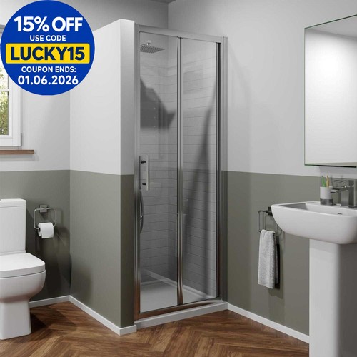 Modern bathroom fold shower - modern,
