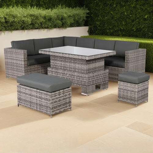 Club rattan modular corner - club,