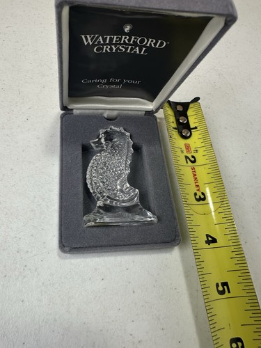 Waterford crystal seahorse - crystal,
