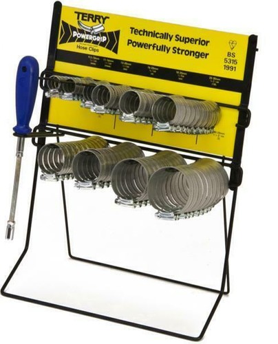 Terry powergrip hose clips - hose,