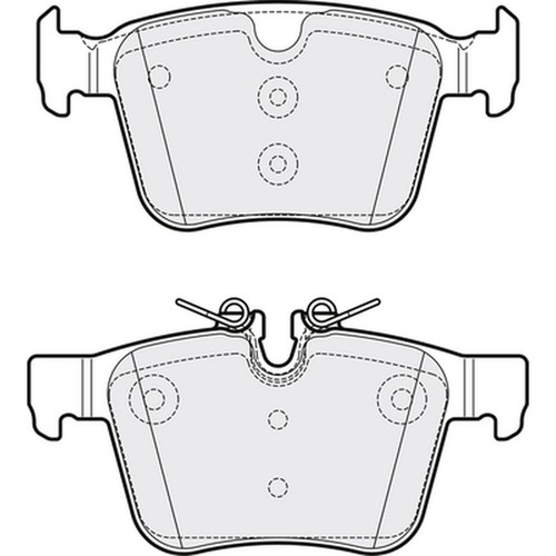 Brake pads set for - set,
