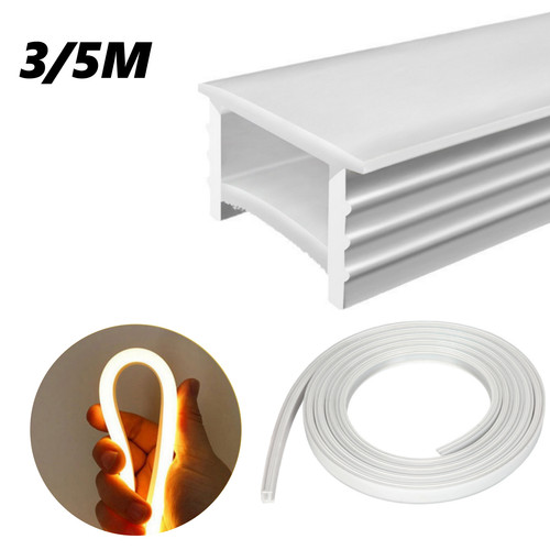 White silicone led - white,