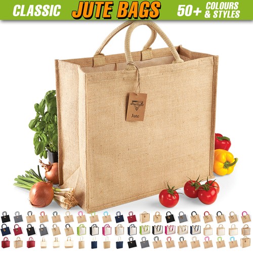 Classic jute shopper - classic,