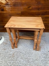 Vintage Retro Nest of 2 Brown