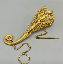 Antique Gilt Cornucopia Posy