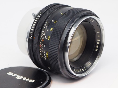 Argus sekor 58mm 7 slr - argus-sekor,