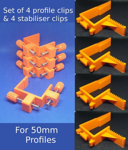 50mm building profile set - 50mm,