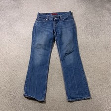 LEVI'S Eve Jeans Womens (30 Inch Waist) (30 Inch Leg) Straight Fit Blue