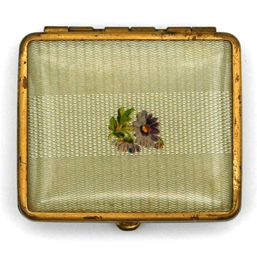 Vintage floral guilloche - floral,