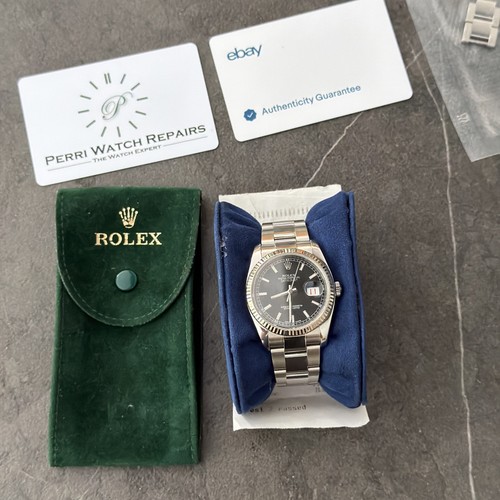 Rolex datejust 36mm black - , dial