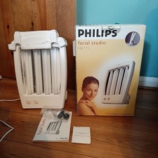 Philips HB175 Facial Tanning Sun Home Solarium Lamp UV Face Tan Tanner +Goggles 