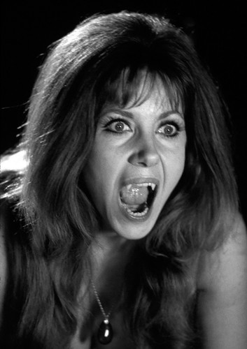 Ingrid pitt monochrome - ingrid,
