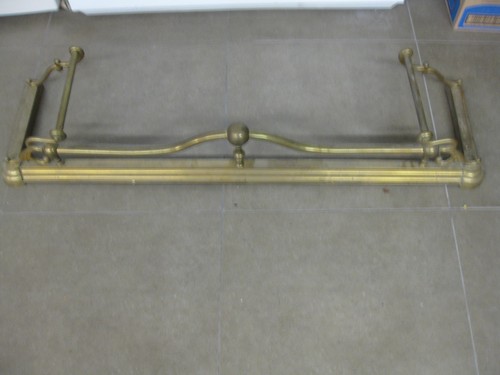 Vintage pierced brass - pierced,
