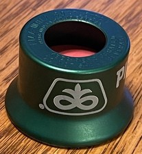 Vintage Pioneer Fizz Wizz Bottle Cap Corn Farm Advertising Aluminum NOS