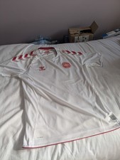 Denmark Away Shirt Hummel