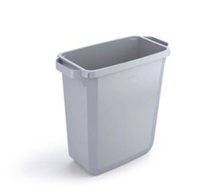 Durable 60L Waste Bin Grey |