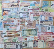 25 X WORLDWIDE BANKNOTES - ALL UNC - NO DUPLICATES! - EZSU1