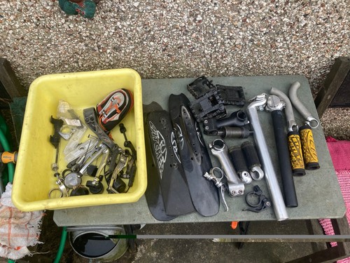 Vintage mtb bike parts - parts, job