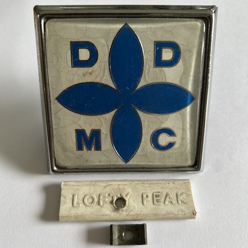 Vintage car badge for - car, ddmc