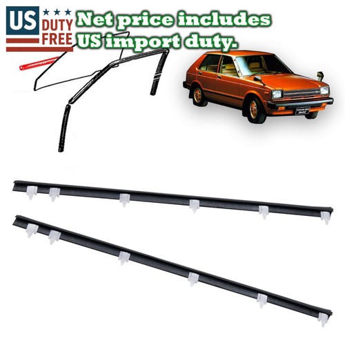 Front door glass weatherstrip - door,