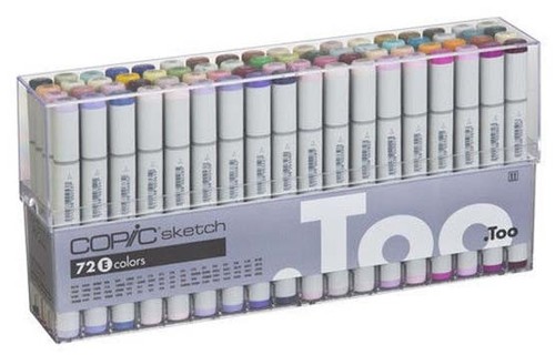 Copic sketch marker set 72 - copic,