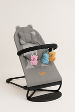 L&N baby bouncer grey colour