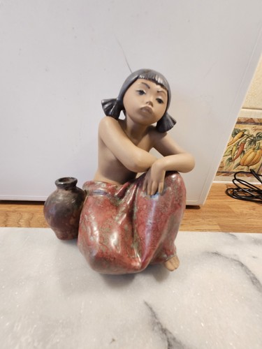 Lladro gres girl - lladro, water